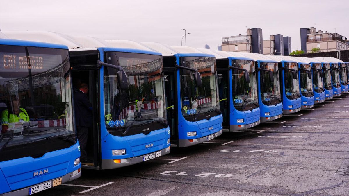 Burgos quiere comprar los 40 autobuses que le prestó Madrid a 20.000 euros por vehículo