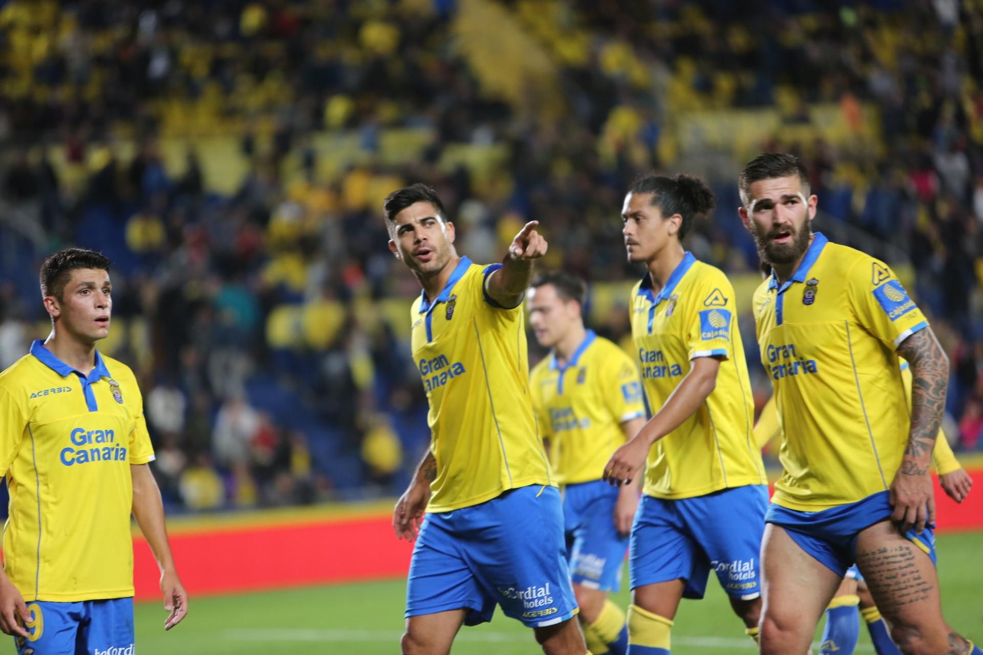 Imágenes del encuentro entre la UD Las Palmas - RC Deportivo de La Coruña. Alejandro Ramos.