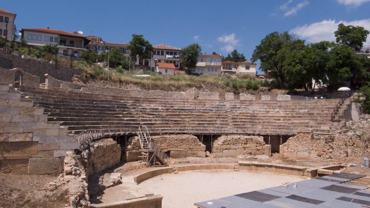 Teatro Griego de Ohrid.