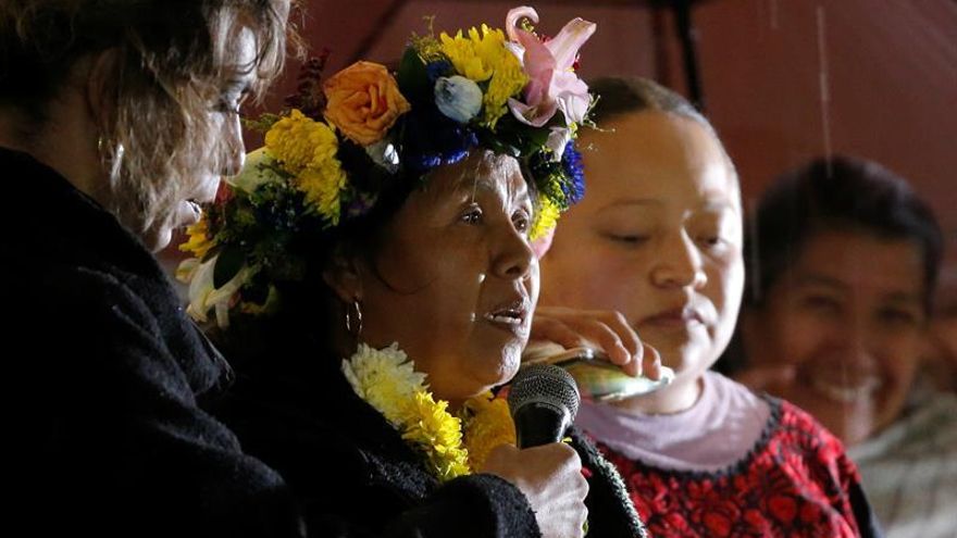 La candidata indígena a la presidencia de México llama a no perdonar el dolor de las minorías