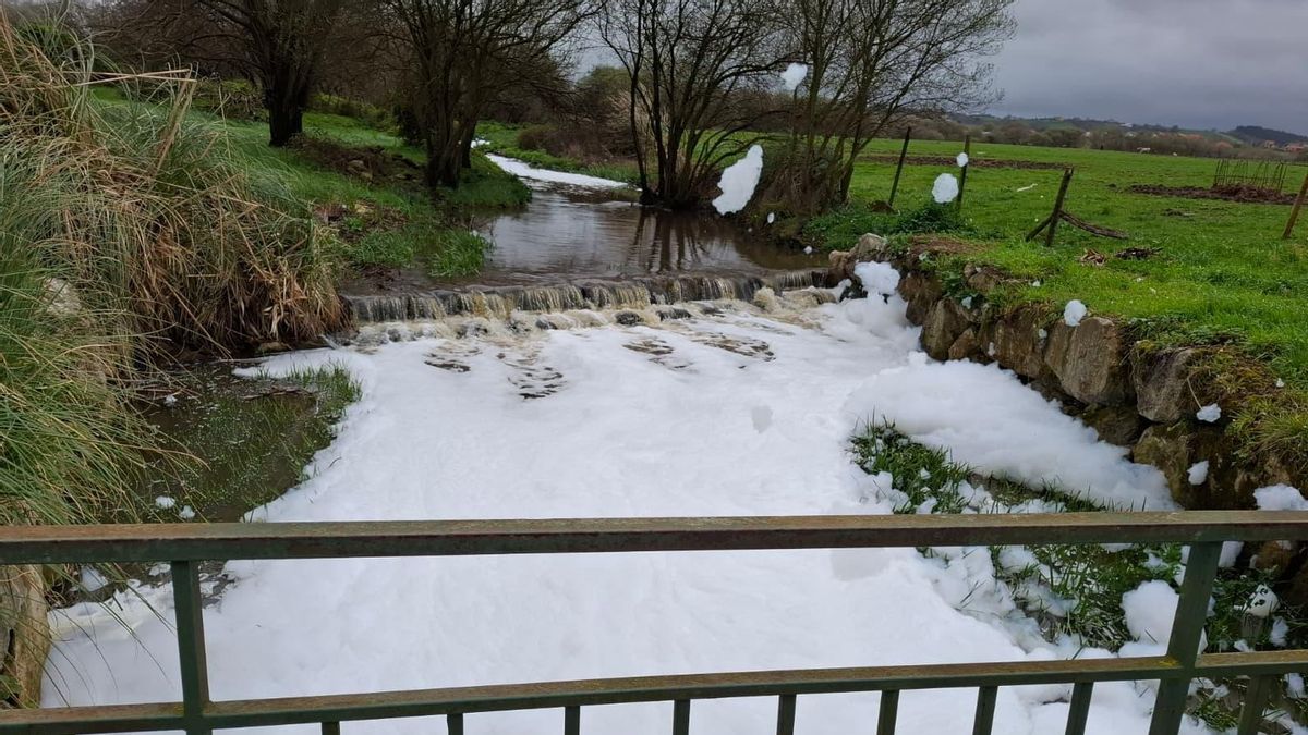 El Seprona investiga un nuevo vertido en el arroyo Otero de Bezana