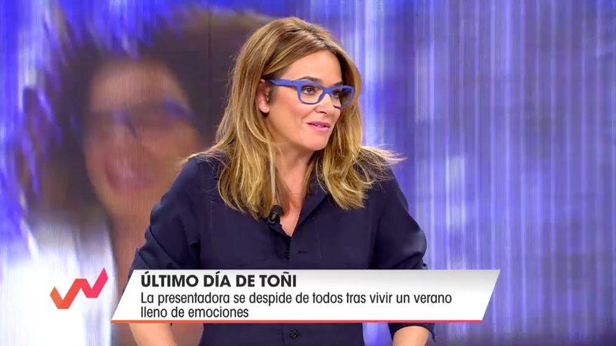 Toñi Moreno se despide de 'Viva la vida'