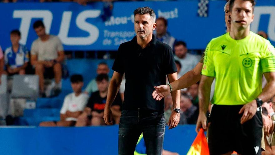 Iván Ania: "Nos ha faltado fútbol, mucho más que intensidad"