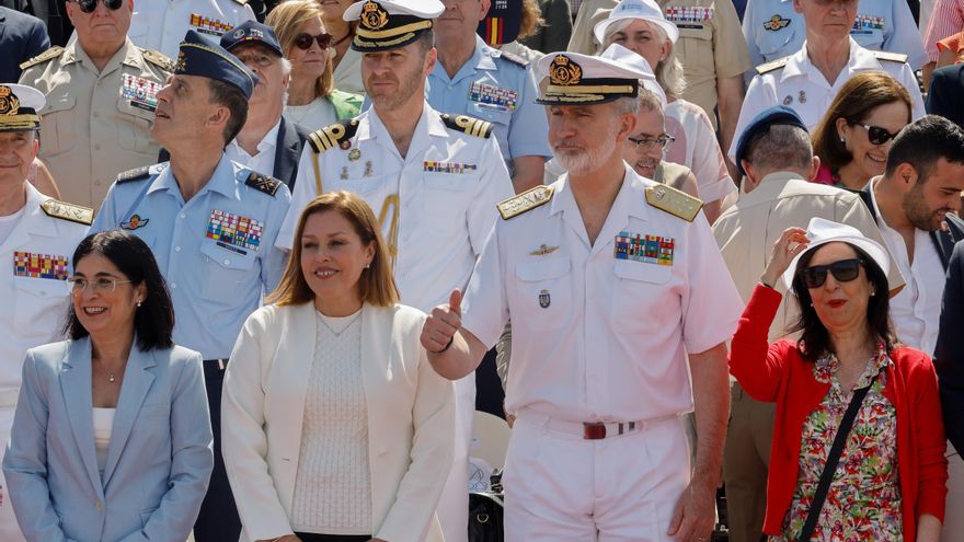 Las Fuerzas Armadas exhiben su potencial naval ante cientos de personas en Las Palmas