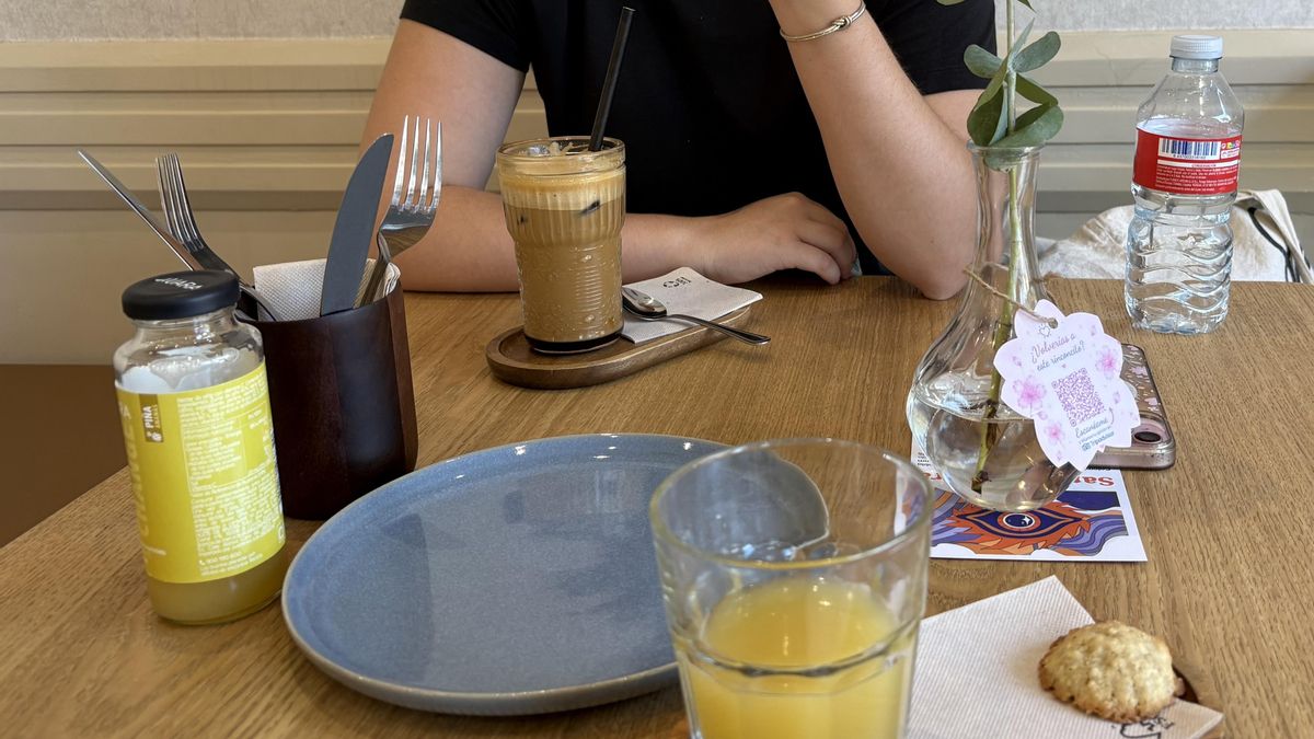 Una cafetería de León