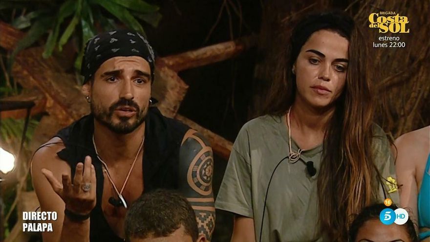 Fabio junto a Violeta