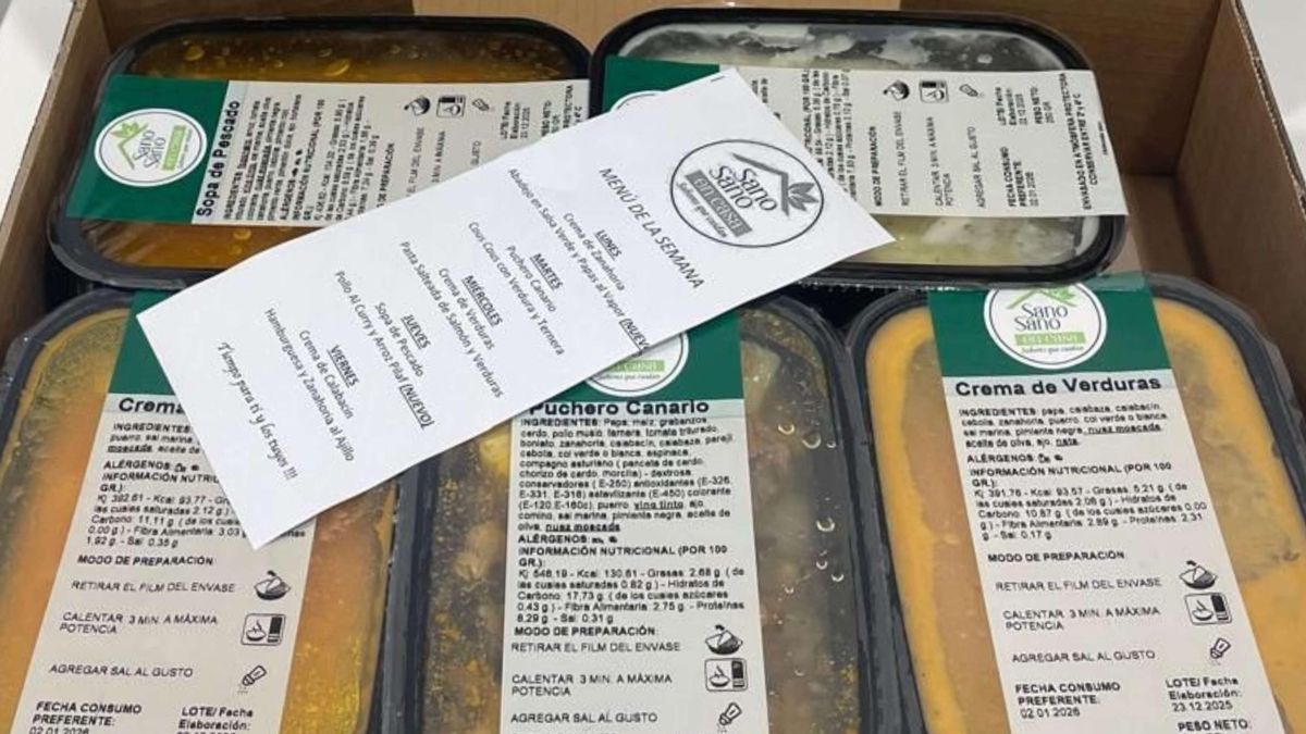 Puntallana garantiza la continuidad del servicio de catering para personas en situación de dependencia