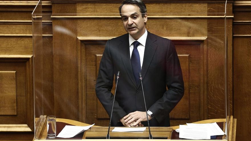 El primer ministro griego, Kyriakos Mitsotakis.