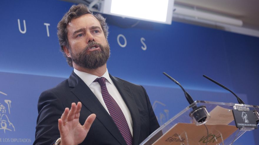 El portavoz de Vox en el Congreso, Iván Espinosa de los Monteros.