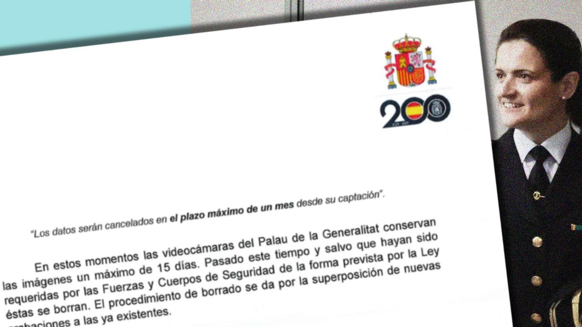 La jefa de seguridad del Palau borró las grabaciones del día de la DANA a los 15 días pese a haber diligencias abiertas y sospechas sobre Mazón.