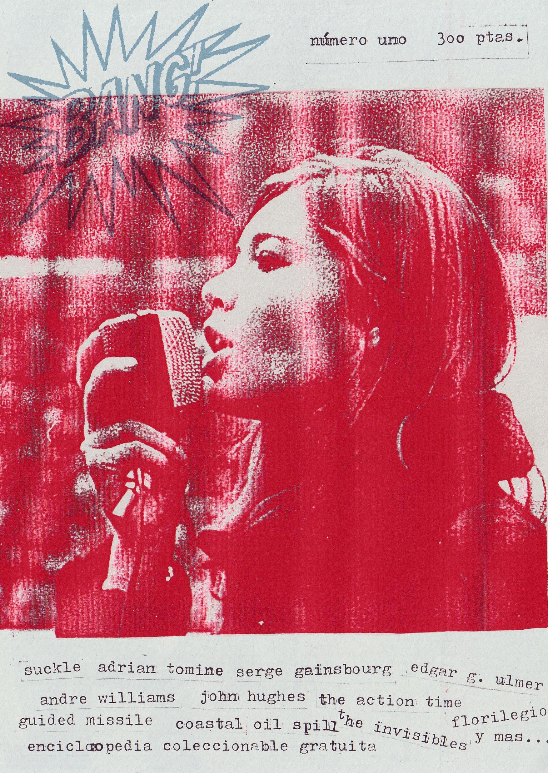 Portada del primer número del fanzine Bang!