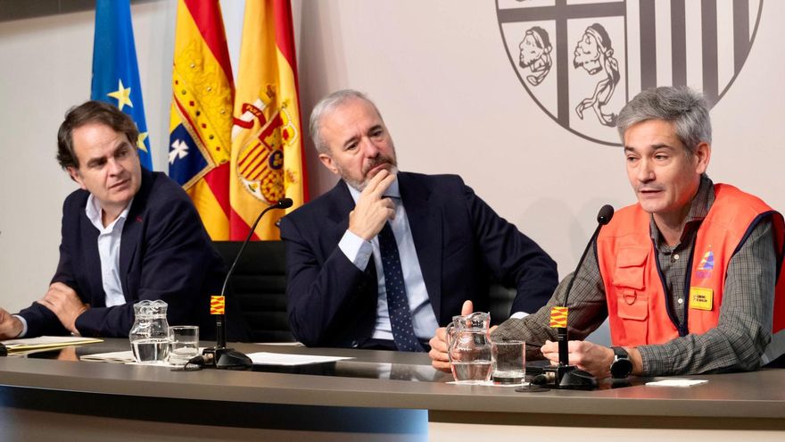 Azcón estima que las ayudas autonómicas por los daños de la DANA en Aragón superarán los 20 millones de euros