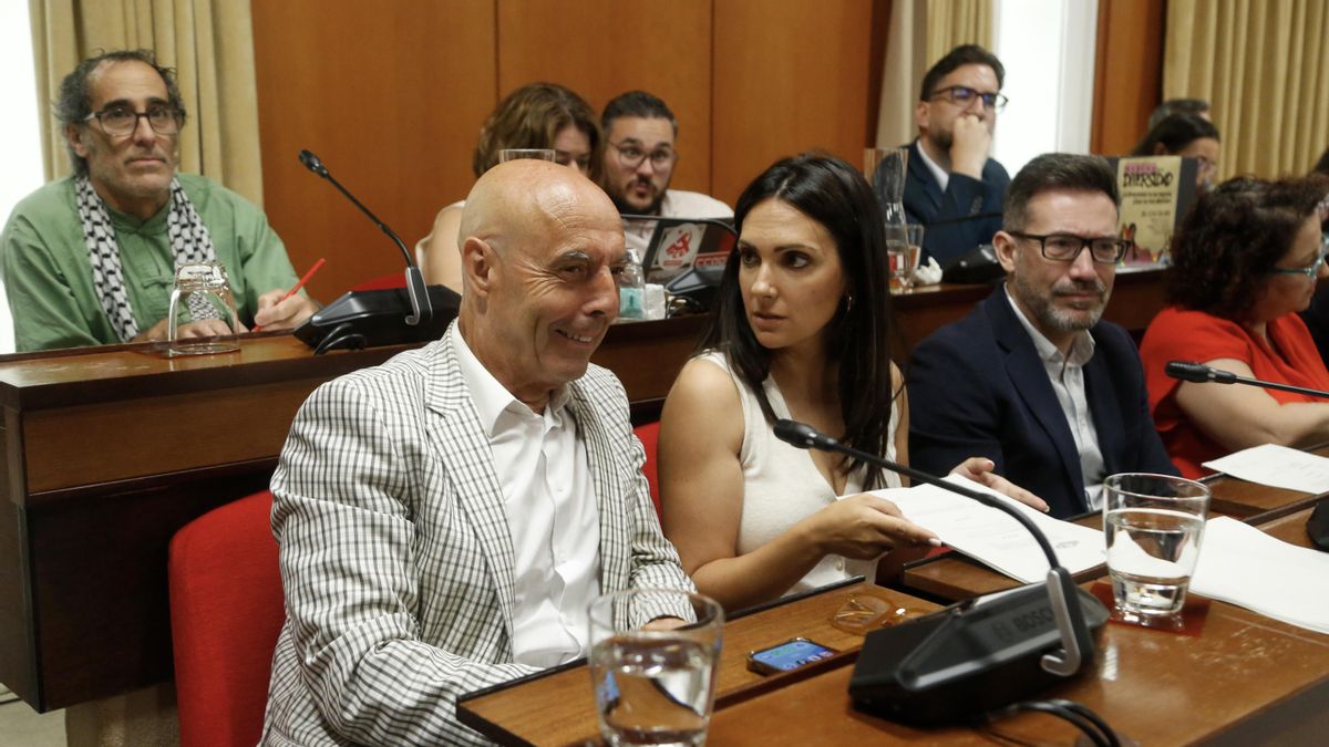 Bancada del PSOE y Hacemos Córdoba en el Pleno ordinario de junio del Ayuntamiento