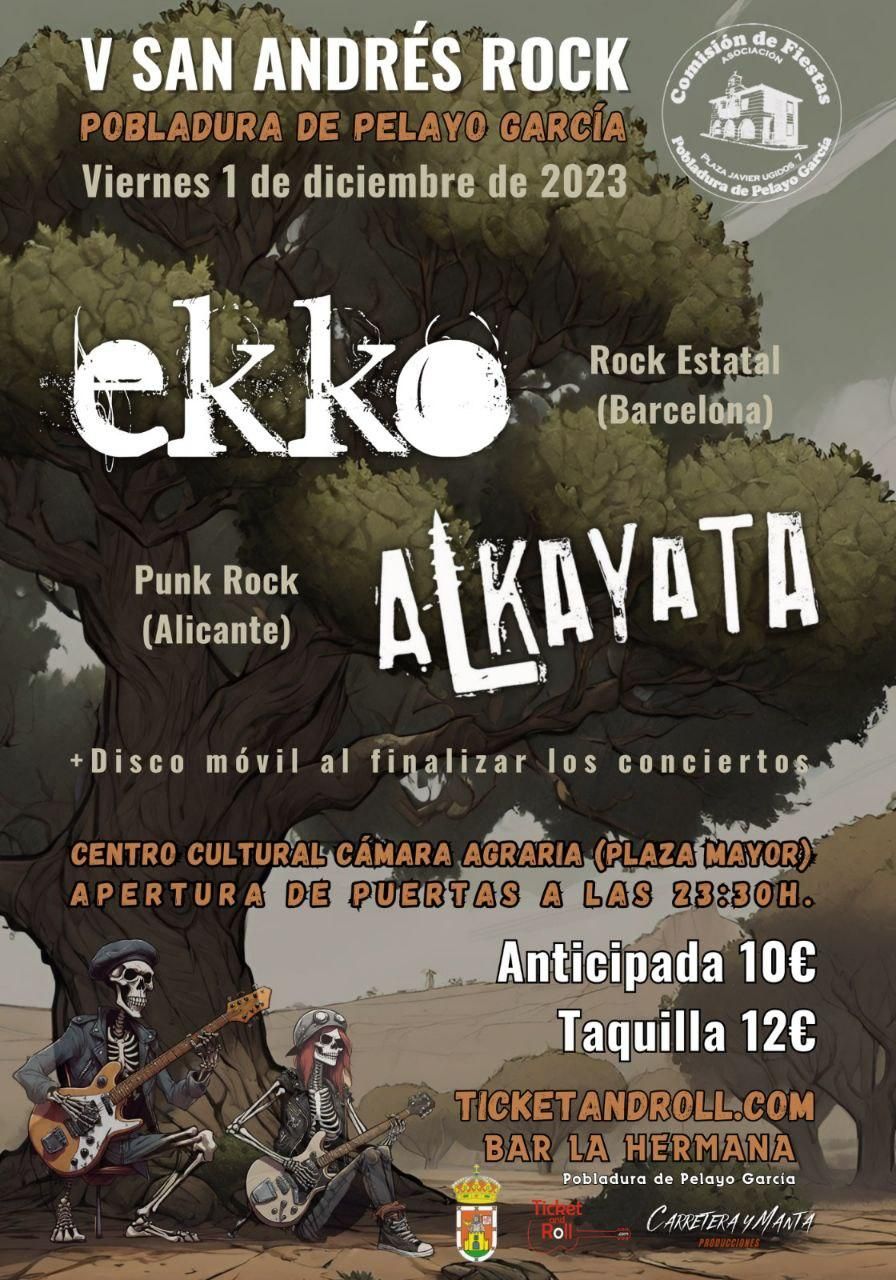 Cartel San Andrés rock.