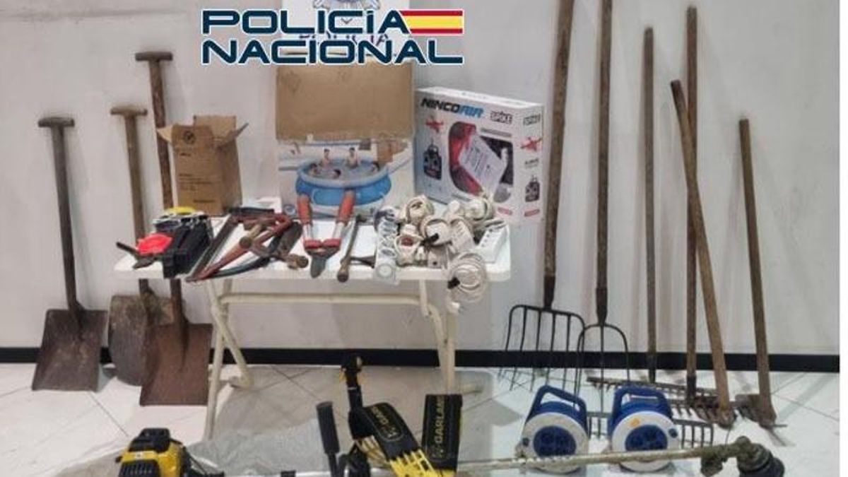 Detenido un hombre en San Andrés del Rabanedo por el robo con fuerza de herramientas en una finca