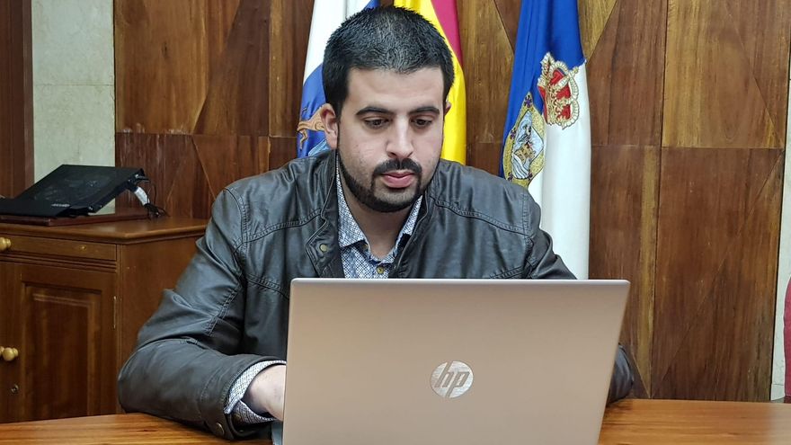Borja Perdomo, consejero de Infraestructuras del Cabildo de La Palma.