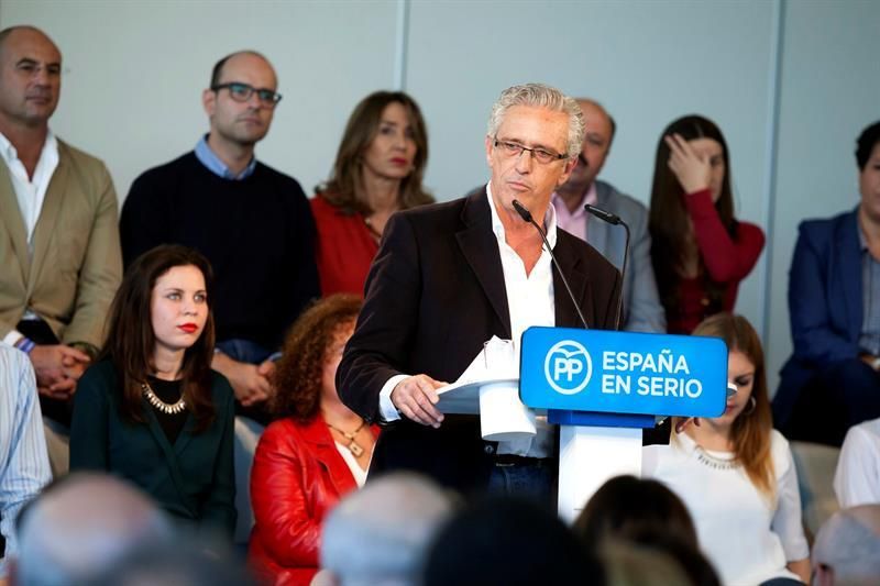 Acto de campaña del PP en Tenerife. (EFE).