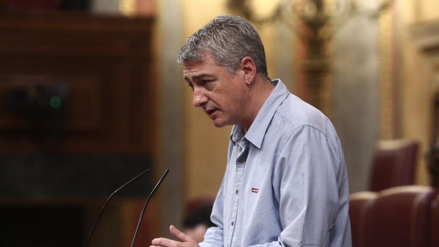 El diputado de Bildu, Oskar Matute