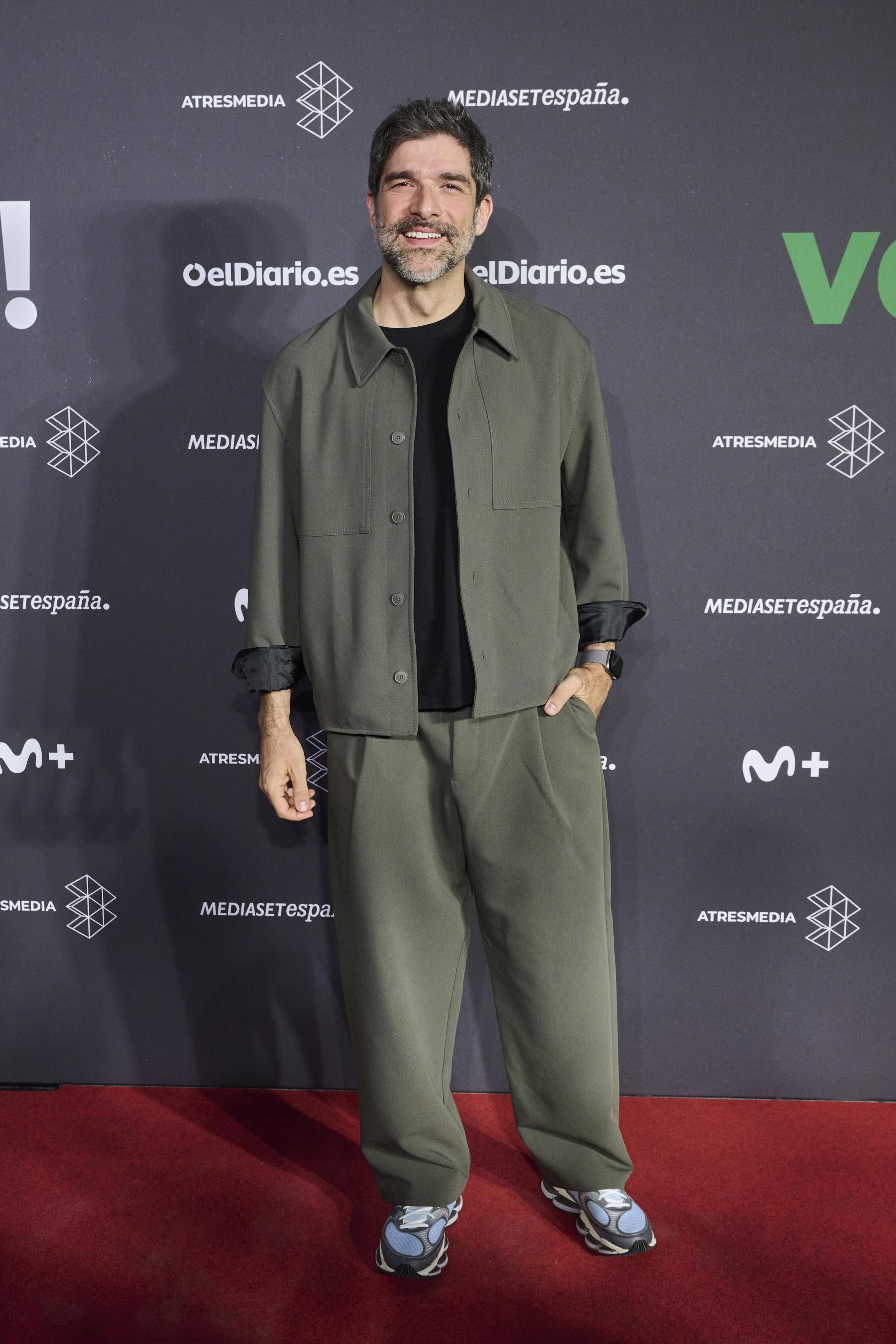 Nacho García en la fiesta 25 aniversario de verTele