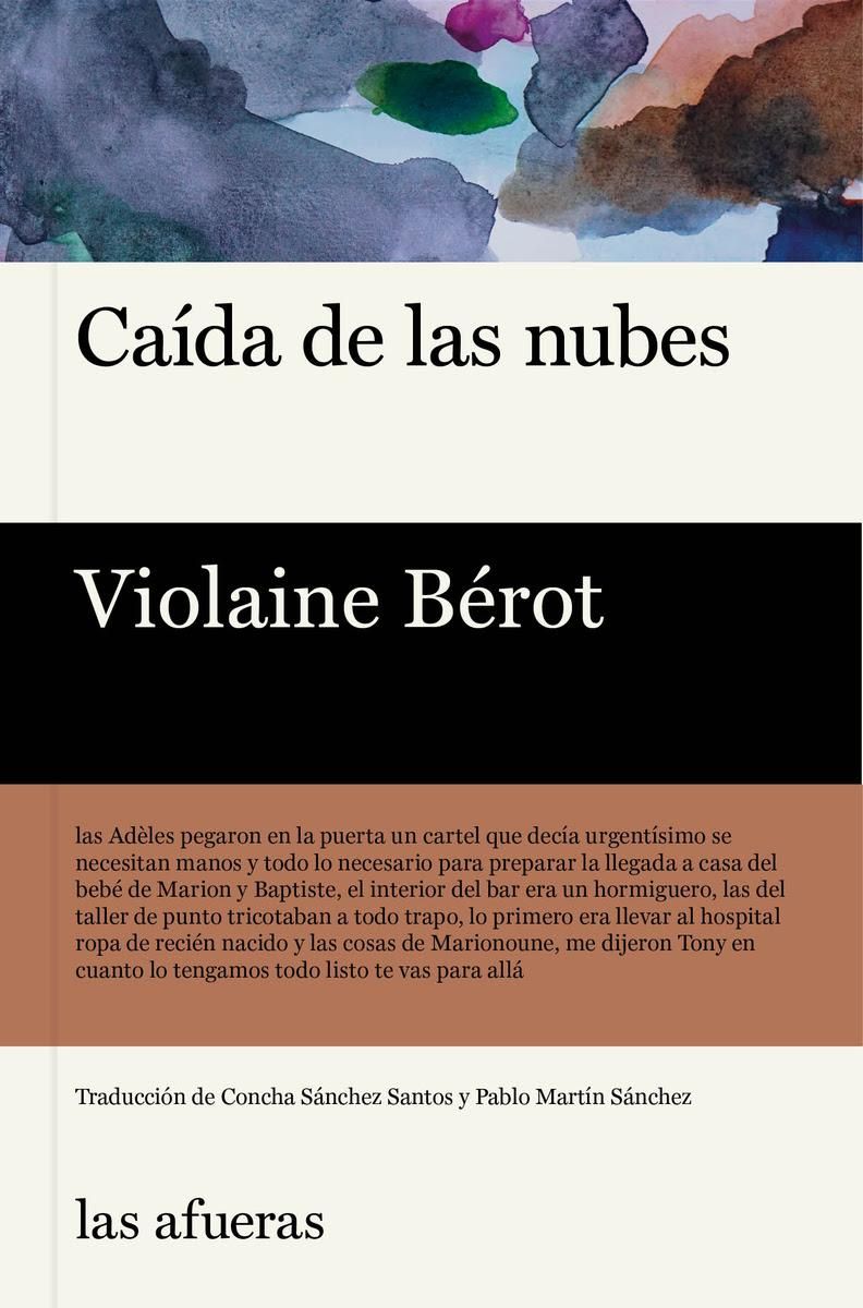 Caída de las nubes, de Violaine Bérot.