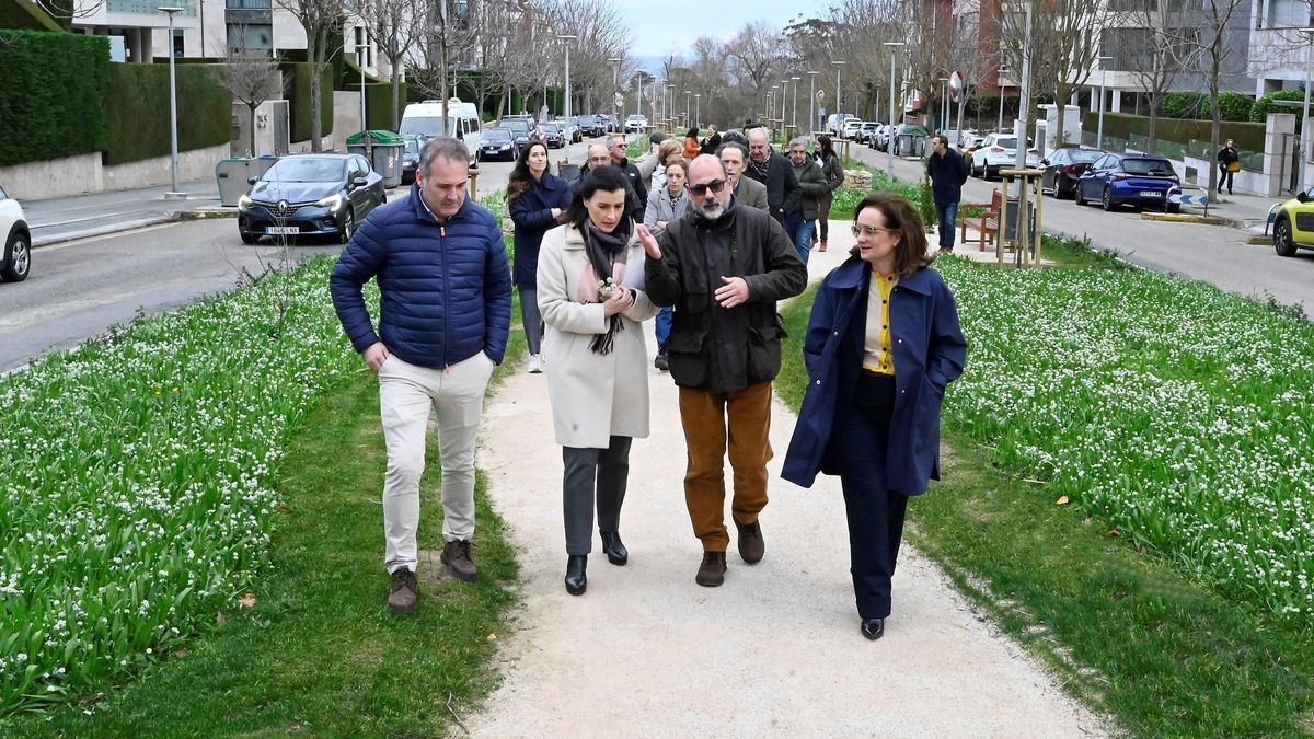 La Avenida Doctor Diego Madrazo de Santander estrena zona verde gracias a los fondos europeos