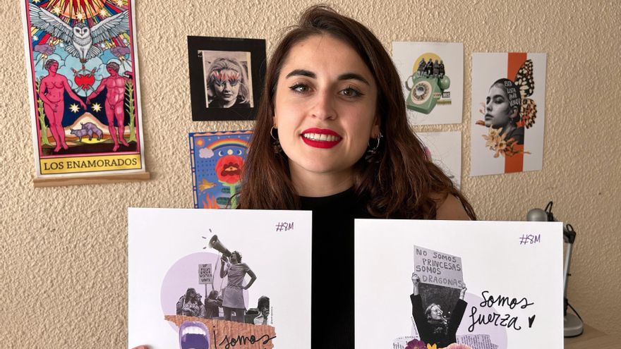 Marta Vilella, artista: “He conseguido crear una comunidad en torno a la poesía y el collage"
