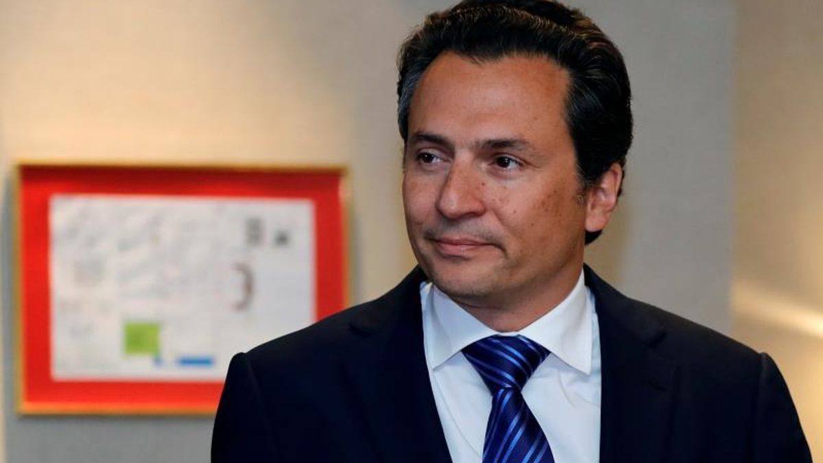 Fotografía de archivo fechada el 17 de septiembre de 2017 del exdirector de Petróleos Mexicanos (Pemex) Emilio Lozoya