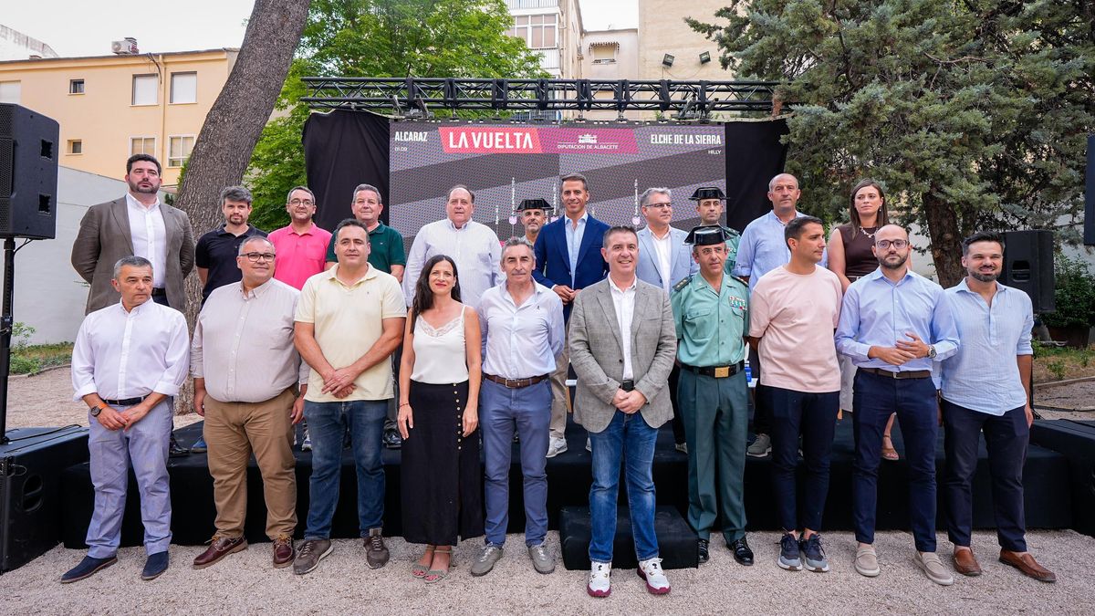 Presentación de la etapa de La Vuelta que acogerá la Sierra de Albacete el 1 de septiembre