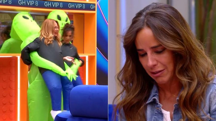 Belén Ro desestabilizó a Carmen Alcayde por su mensaje (con peineta) en 'GH VIP': "Tengo ganas de llorar"