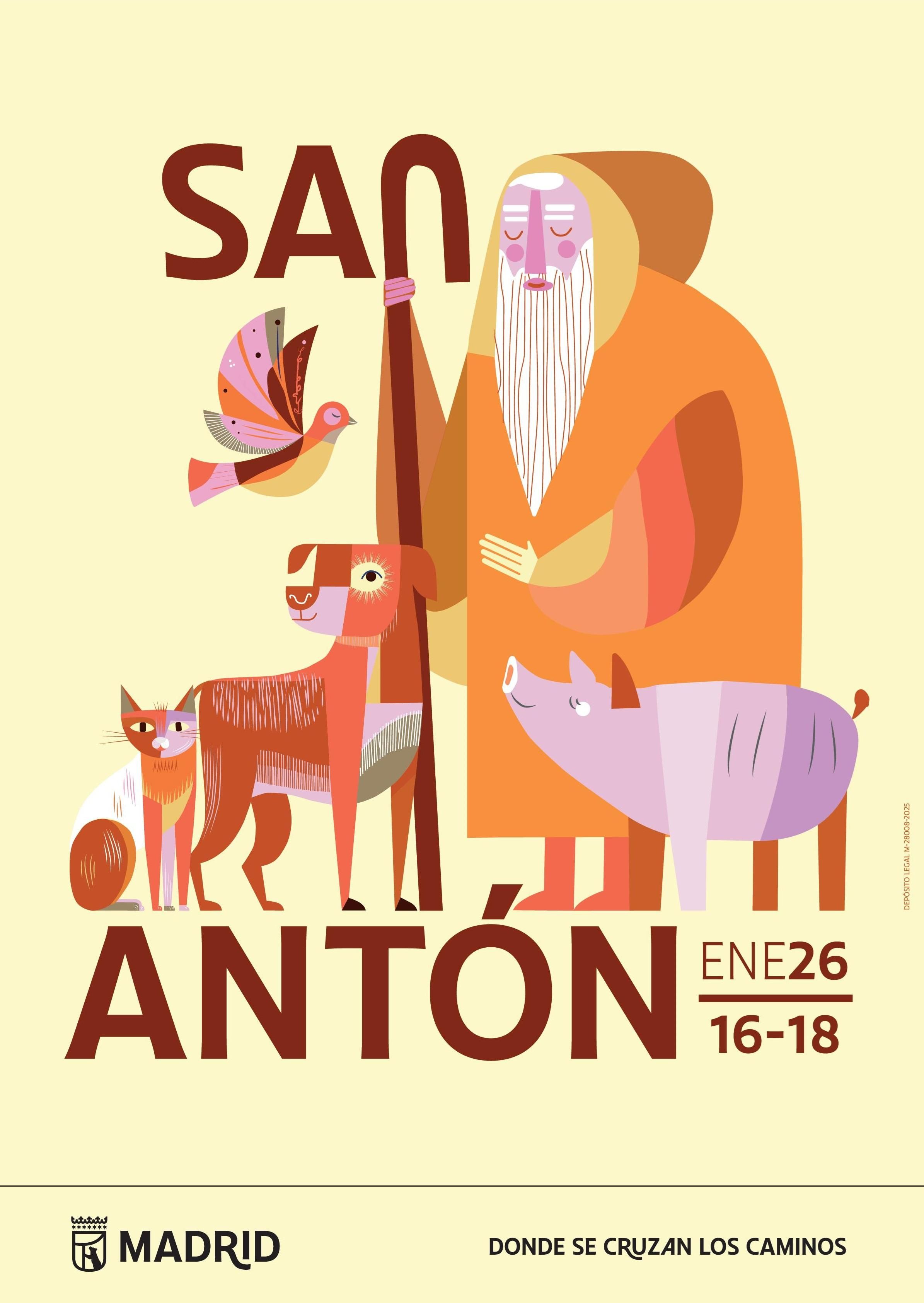 Cartel de San Antón 2026