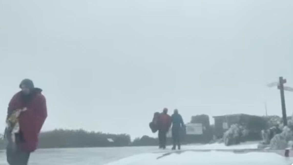 Cruz Roja rescata a tres personas con hipotermia en El Roque