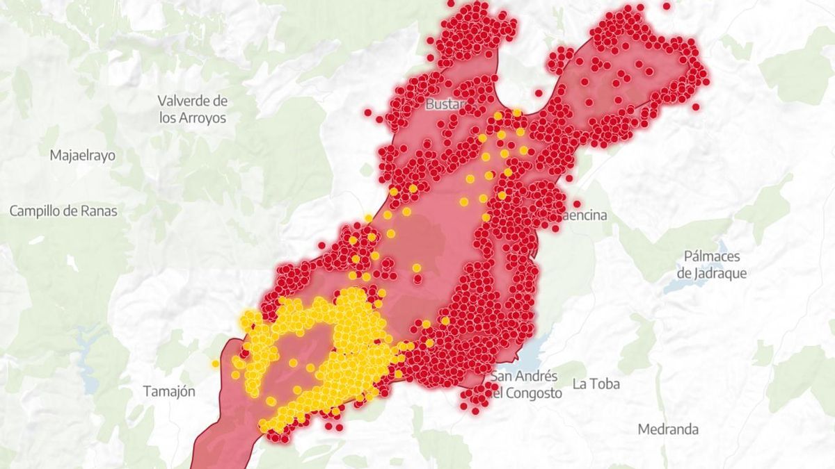 Datos incendio La Mierla