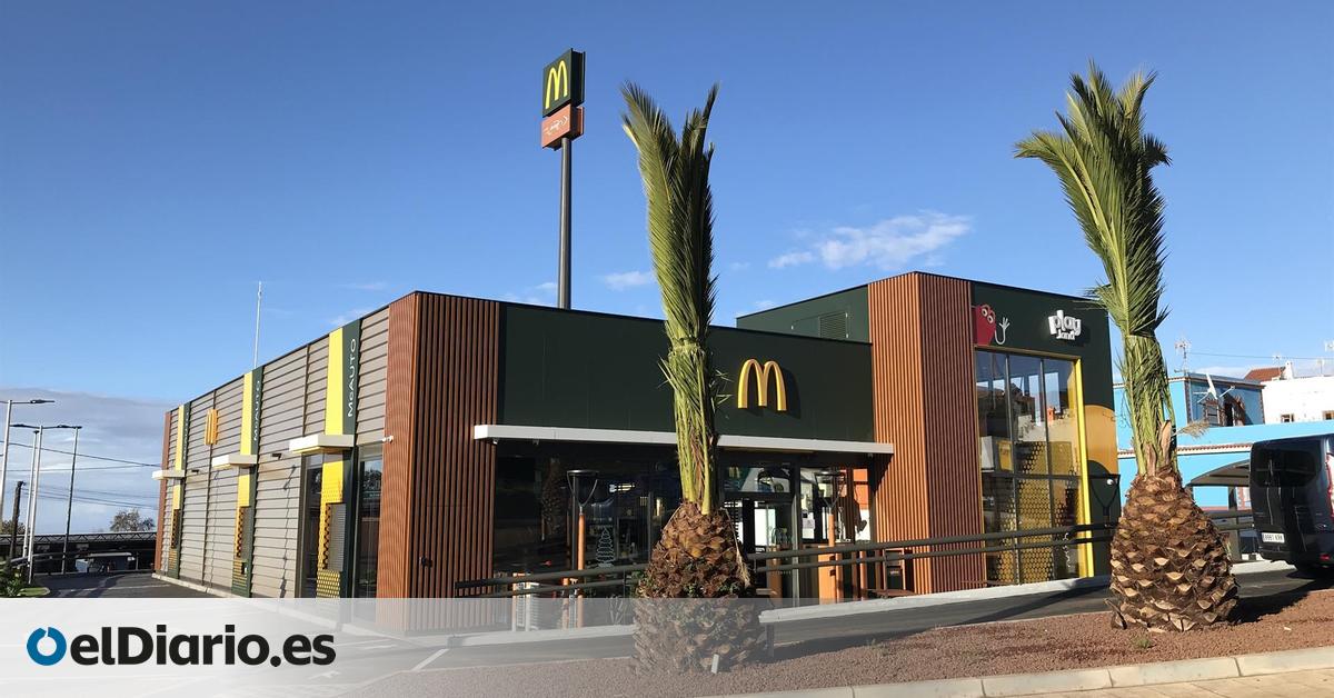 McDonald's opens a new restaurant in Tenerife