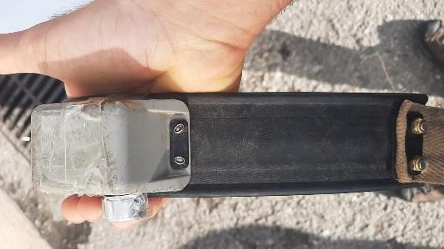 Aparece 'cortado' el collar de radiomarcaje de un oso pardo en Villablino. // Cantabrian Brown Bear Research Group