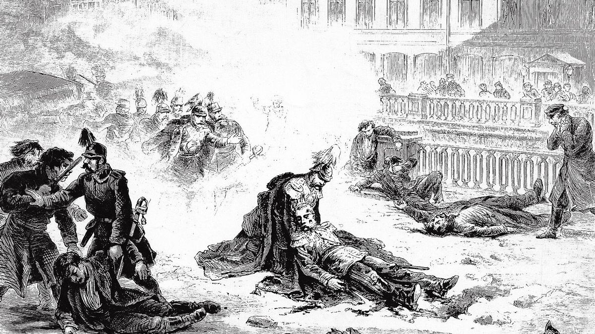 El séptimo ataque - el segundo en pocos minutos - acabó con la vida de Alejandro II