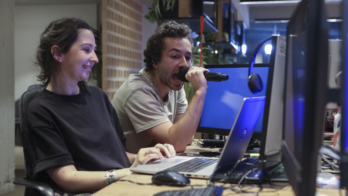 La banda Alcala Norte en la redacción de elDiario.es