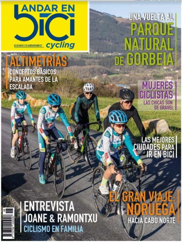 La portada completa del número 6 de 'Andar en bici'