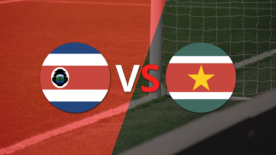 Costa Rica empata 3-3 ante Surinam en un emocionante duelo