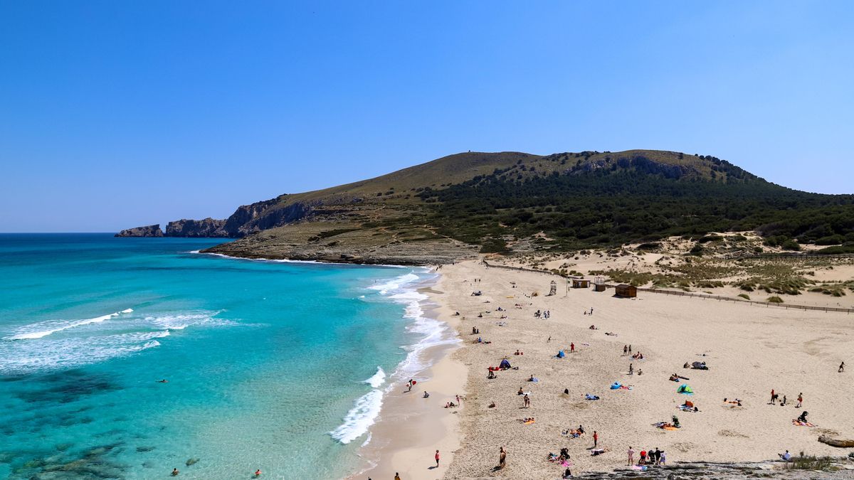 La playa de Cala Mesquida alberga uno de los sistemas dunares más valiosos de Balears, amenazado por la presión turística y la crisis climática