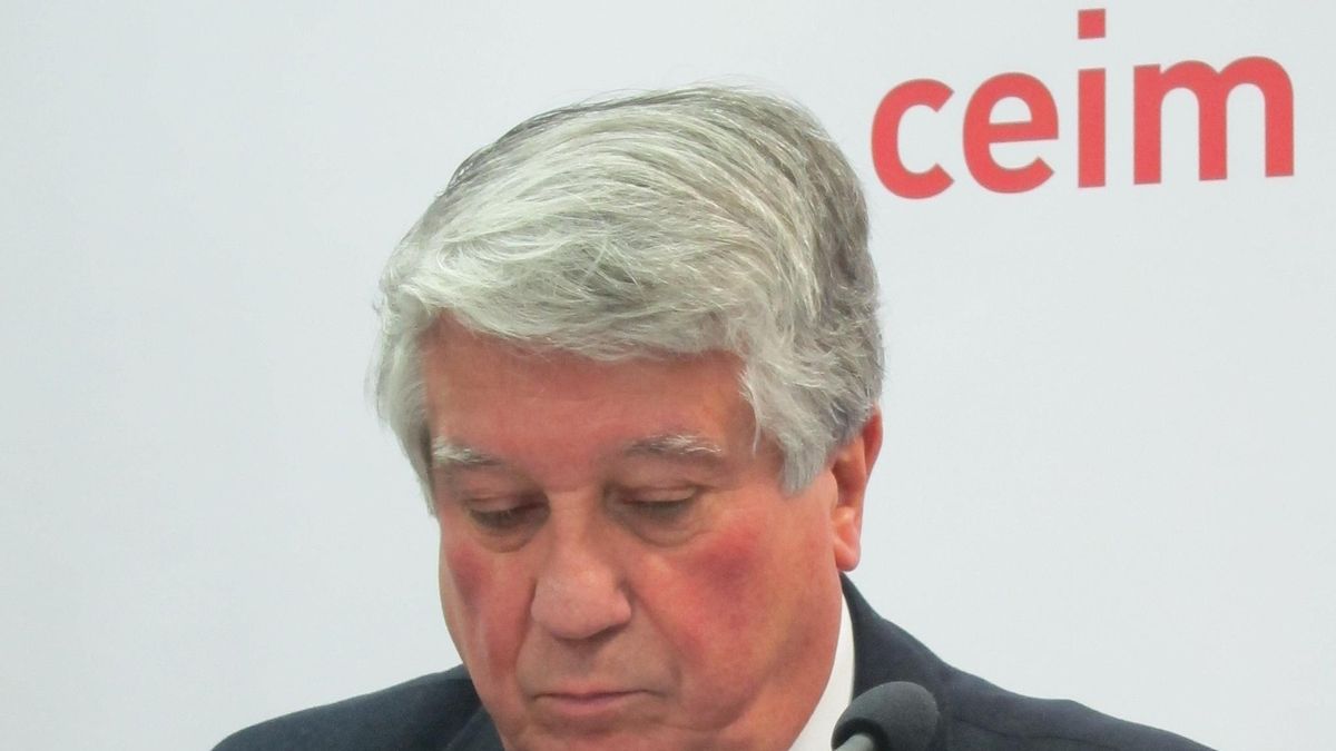 El presidente de CEIM, Arturo Fernández