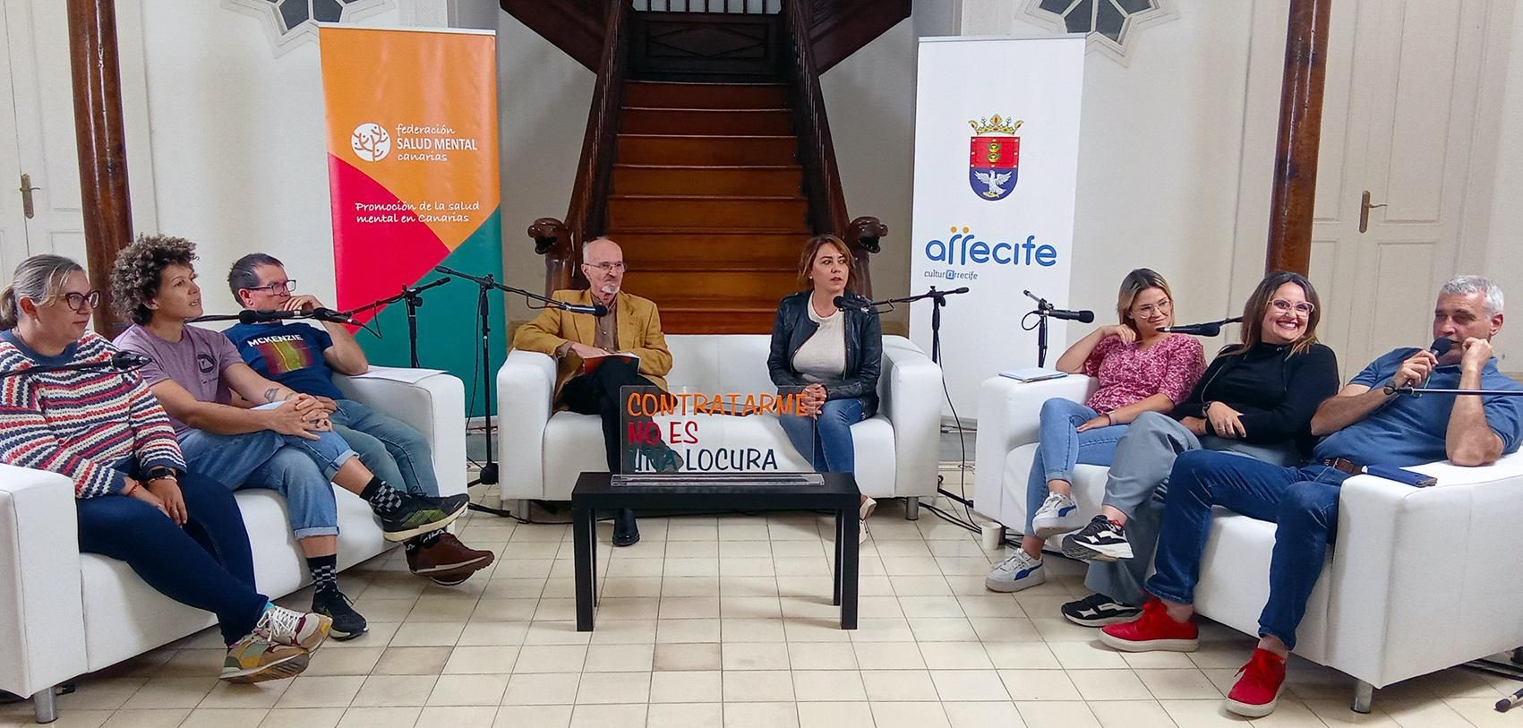 Presentación del proyecto 'Contratarme no es una locura'.