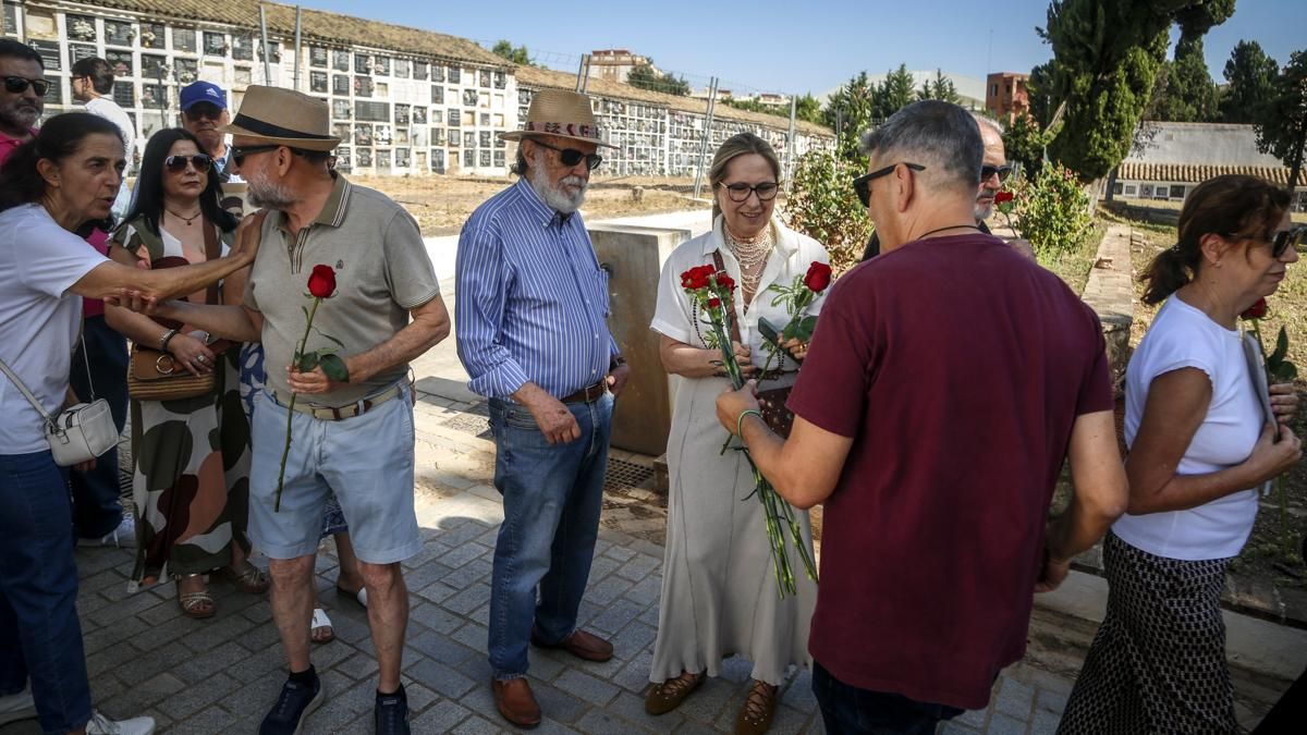 Acto por el Día de las Víctimas del Franquismo en el Cementerio de la Salud