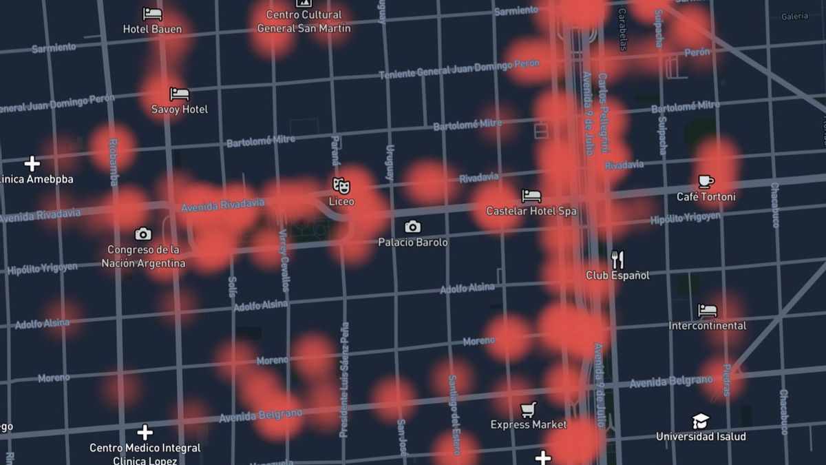 El Gran Hermano porteño: un mapa revela las cámaras que le permiten a Milei y Macri vigilar las marchas en el Congreso