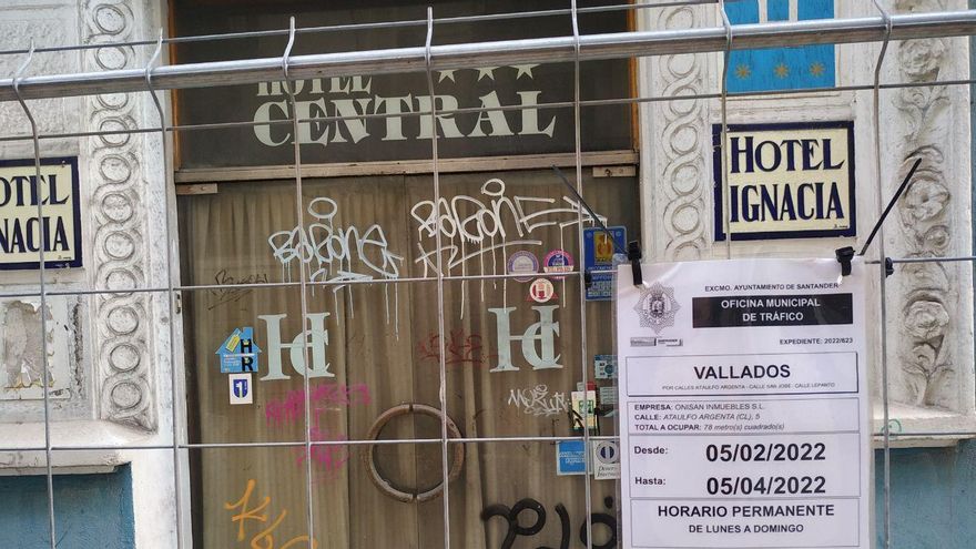 Hotel Central, antes Hotel Ignacia, en Santander