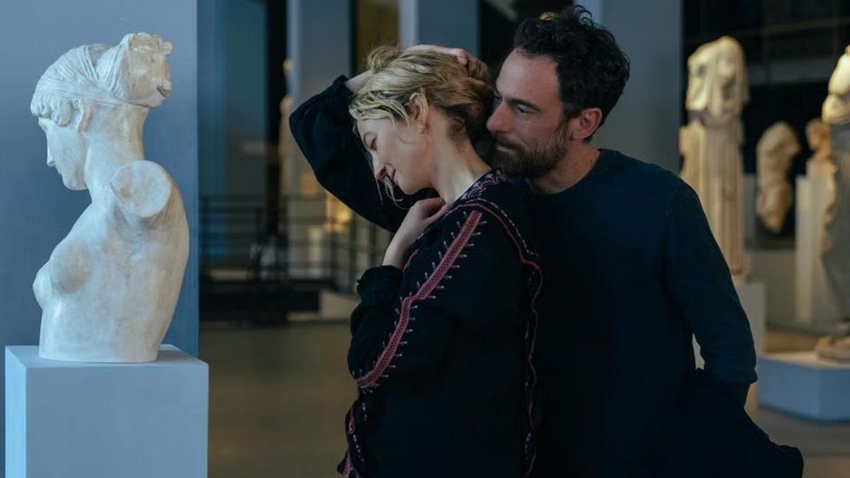 La vida y el arte, Alba Rohrwacher (Marta) y Elio Germano (Anotonio) en Tres adioses