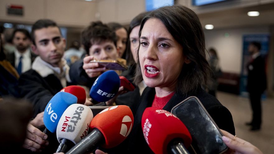 La eurodiputada de Podemos, Irene Montero