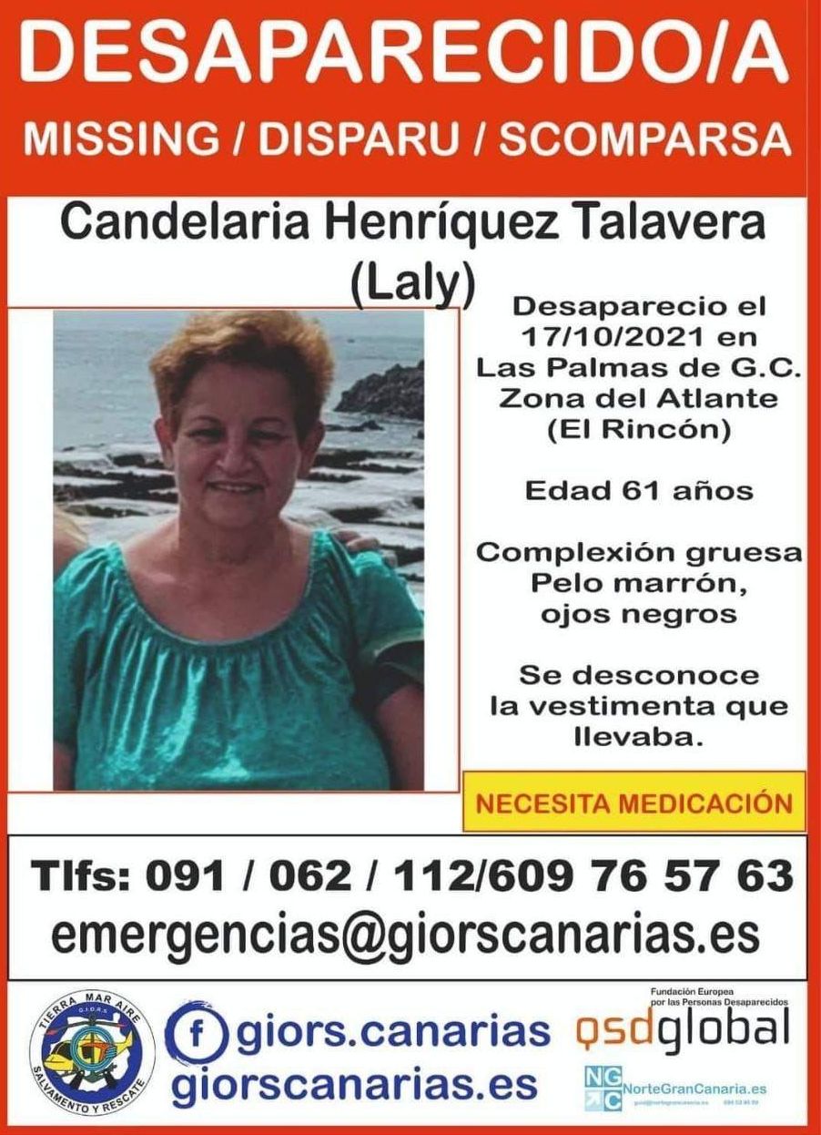 Cartel de desaparecidos