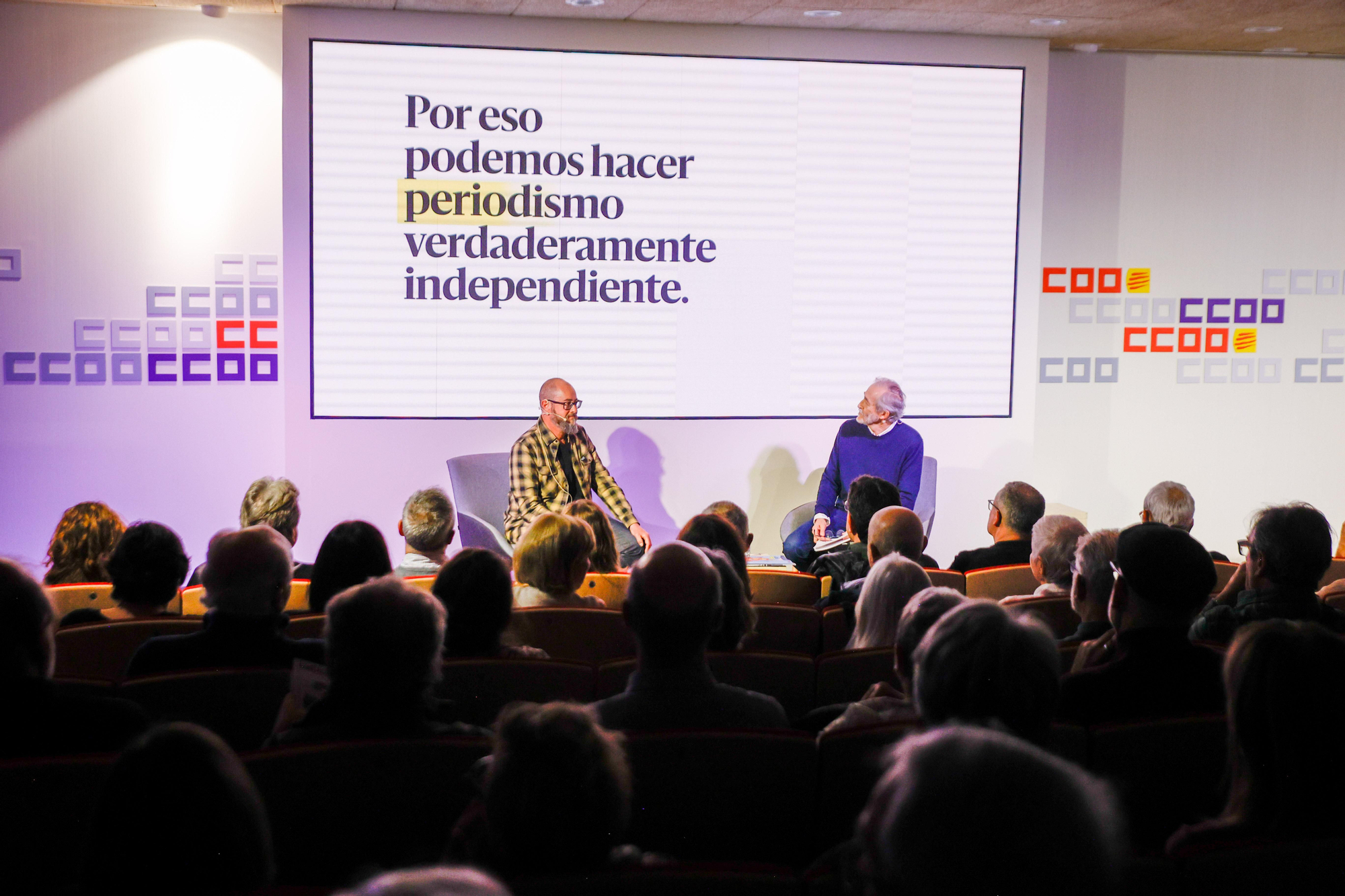 Presentación en Barcelona de la revista de elDiario.es '50 años de libertad', en imágenes