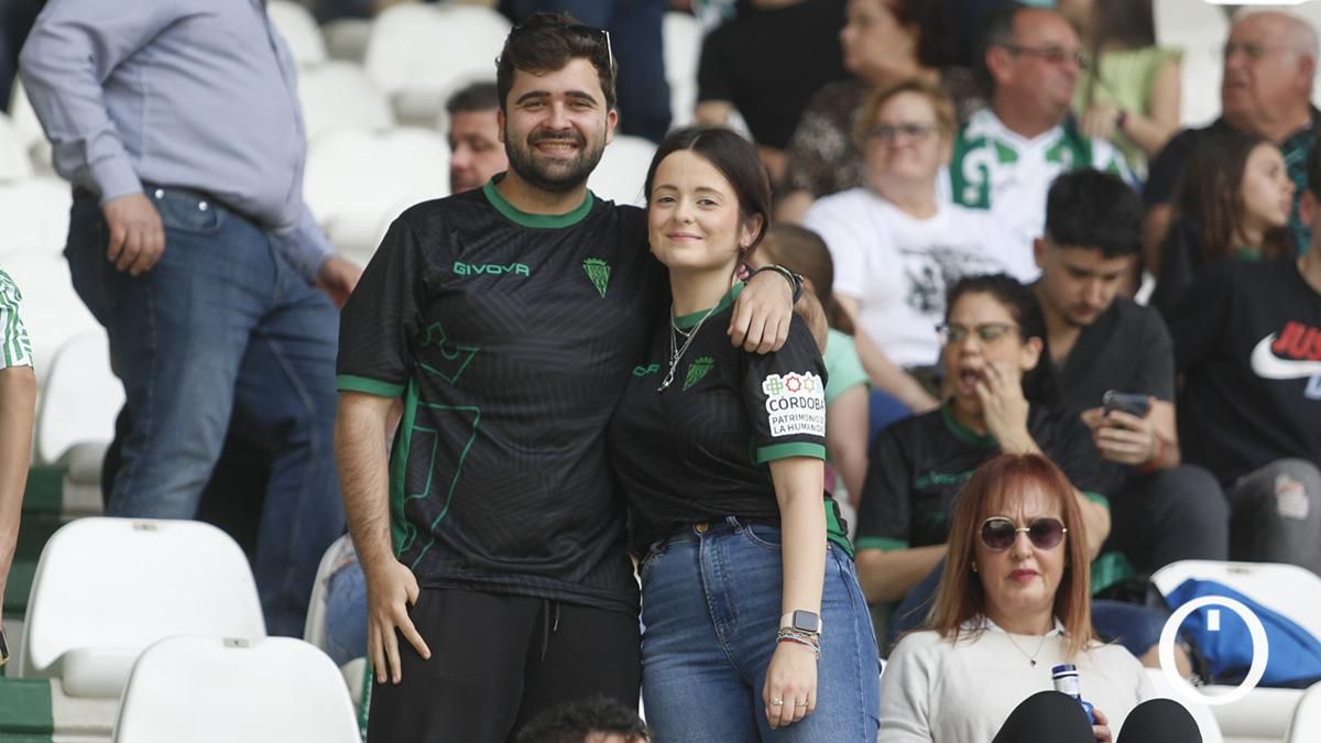 Grada Blanquiverde del Córdoba CF - San Fernando CD