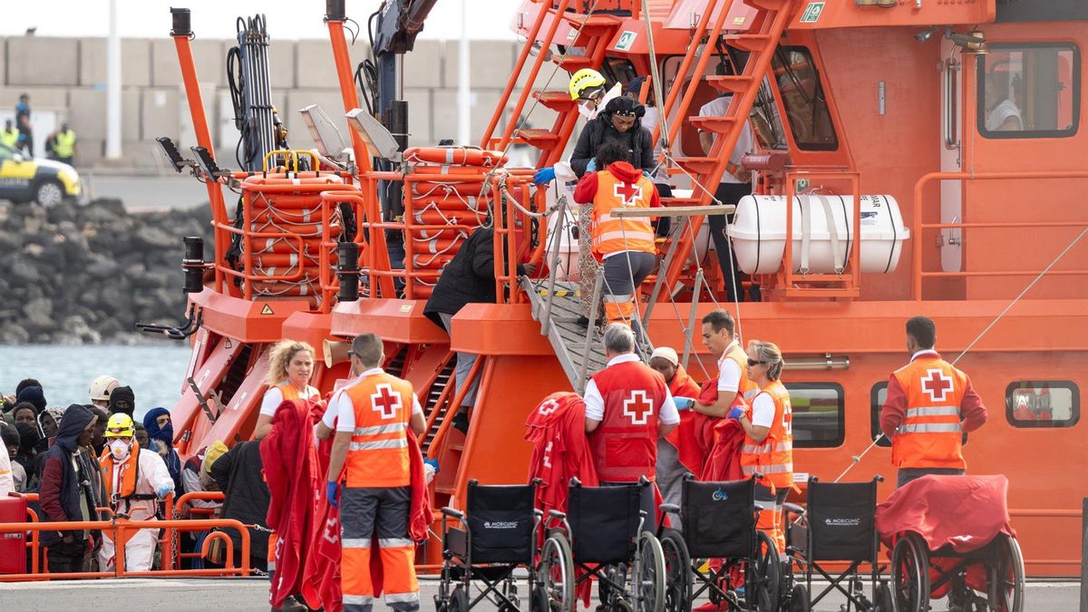 Las llegadas de migrantes de forma irregular a Canarias caen un 67,2% en lo que va de año